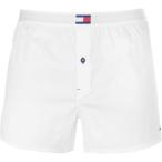 トミー ヒルフィガー Tommy Bodywear メンズ ボクサーパンツ インナー・下着 Flag Woven Boxer Shorts White