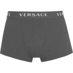 ヴェルサーチ VERSACE ESSENTIALS メンズ ボクサーパンツ 2点セット インナー・下着 2 Pack Trunks Black AA