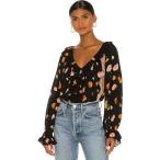 フリーピープル Free People レディース ボディースーツ インナー・下着 Poppy Printed Bodysuit Black Combo