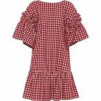 フェンディ レディース ワンピース ワンピース・ドレス Checked cotton dress Jelly