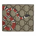 ¥°¥Ã¥Á Gucci ¥á¥ó¥º ºâÉÛ Beige GG Supreme Kingsnake Wallet