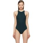 スキムズ SKIMS レディース ボディースーツ インナー・下着 Green Fits Everybody High Neck Bodysuit Cypress