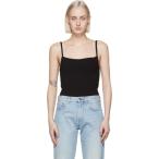 トーテム Toteme レディース ボディースーツ インナー・下着 Black Slim Strap Bodysuit Black