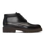 コモン プロジェクト Common Projects メンズ ブーツ ダービーシューズ コンバットブーツ シューズ・靴 Black Combat Derby Boots Black