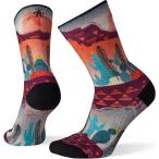 スマートウール Smartwool レディース フィットネス・トレーニング PhD Outdoor Light Print Crew Socks Tandoori Orange