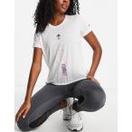 アディダス adidas performance レディース ランニング・ウォーキング Tシャツ トップス Adidas Outdoors Trail Running Agravic T-Shirt In White ホワイト