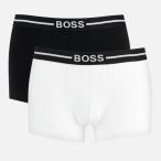 ヒューゴ ボス BOSS Hugo Boss メンズ ボクサーパンツ インナー・下着 BOSS Bodywear Organic Cotton 3-Pack Trunks - Black Black/White