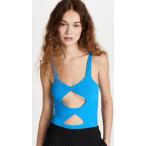 ステラ マッカートニー Stella McCartney レディース ボディースーツ インナー・下着 Cut Out Knit Bodysuit Cerulean Blue