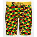 エシカ ETHIKA メンズ ボクサーパンツ インナー・下着 Ethika Rasta 420 Boxer Briefs Yellow