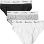 カルバンクライン Calvin Klein メンズ ボクサーパンツ 3点セット インナー・下着 hip brief - 3 pack Black/Heather/White