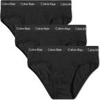 カルバンクライン Calvin Klein メンズ ボクサーパンツ 3点セット インナー・下着 hip brief - 3 pack Black