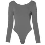 スビ Ksubi レディース ボディースーツ インナー・下着 Long Sleeve Bodysuit Black