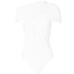 マクシミリアン Maximilian レディース ボディースーツ インナー・下着 Disco Draped Body White