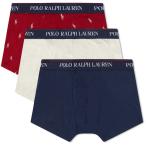 ラルフ ローレン Polo Ralph Lauren メンズ ボクサーパンツ インナー・下着 Cotton Trunk - 3 Pack Navy/Eaton Red/Oatmeal