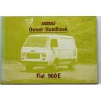 Fiat 900E OWNER HANDBOOK английская версия 