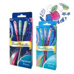 ぺんてる(Pentel) デュアルメタリック 7色セット 文具 文房具 学用品 縁日 景品 問屋 お祭り 子供 おもちゃ 祭り 縁日用品 屋台 イベント