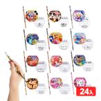 ディズニー 丸型 ノート＆鉛筆セット 24個装入 景品 おもちゃ お祭り 縁日 縁日 景品 問屋 お祭り 子供 おもちゃ 祭り 縁日用品 屋台 イベント
