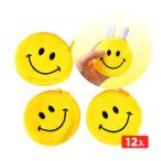 スマイリーフェイスコインポーチ 12個装入 景品 おもちゃ お祭り 縁日 縁日 景品 問屋 お祭り 子供 おもちゃ 祭り 縁日用品 屋台 イベント