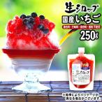 生シロップ 250g いちご【かき氷】【シロップ】{縁日 お祭 イベント  カキ氷 氷みつ}[19D23]{子供会 景品 お祭り 縁日} ※代引不可