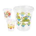 ミニオンズ PETカップ フタ付 約400ml 50個入 かき氷 カキ氷 送料無料 縁日 景品 問屋 お祭り 子供 おもちゃ 祭り 縁日用品 屋台 イベント