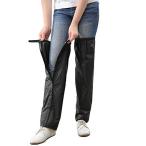 TONGMO 雨よけレッグカバー ラップスカート 水はねガード DIY 雨具 登山 雨 防水 自転車 サイクル レッグカバー 軽量 コンパク