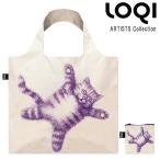 Yahoo! Yahoo!ショッピング(ヤフー ショッピング)ローキーエコバッグ　ARTISTS Collection　ARMANDO VEVE Flying Purr-ple Cat　アルマンド　べべ フライング　パー・プル　キャット　AV.FC　プレゼント　