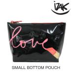 Yahoo! Yahoo!ショッピング(ヤフー ショッピング)【展示品】IZAK　アイザック　コスメポーチSMALL BOTTOM POUCH ビニルポーチ　コスメバッグ　ケース　化粧道具入れ　　コスメ雑貨　小さめ　