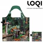 Yahoo! Yahoo!ショッピング(ヤフー ショッピング)【ＬＯＱＩ】ローキー　エコバッグ　折りたたみポーチ　KRISTJANA S WILLAMS INTERIORS　Black Forest ブラックフォレスト　新作アーティストコレクション