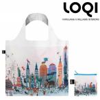 Yahoo! Yahoo!ショッピング(ヤフー ショッピング)【ＬＯＱＩ】ローキー／エコバッグ／折りたたみポーチ／KRISTJANA S WILLAMS INTERIORS　ニューヨークスカイライン　新作アーティストコレクション