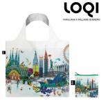 Yahoo! Yahoo!ショッピング(ヤフー ショッピング)【ＬＯＱＩ】ローキー／エコバッグ／折りたたみポーチ／KRISTJANA S WILLAMS INTERIORS　World Skyline ワールドスカイライン　新作アーティストコレクション