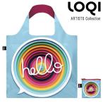 ローキーエコバッグ　ARTISTS Collection　OWEN GILDERSLEEVE Hello Recycled Bag　オーウェン　ギルダースリーブ　ハロー　OW.HE　プレゼント　ローキー　