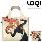 Yahoo! Yahoo!ショッピング(ヤフー ショッピング)【ＬＯＱＩ】ローキー／エコバッグ／TOULOUSE LAUTREC Jane Avril & Aristide 折りたたみポーチ付き／TL.JA　ナイロン　ギフト プレゼント メール便可