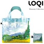 Yahoo! Yahoo!ショッピング(ヤフー ショッピング)【ＬＯＱＩ】ローキー／エコバッグ／Museum Vincent Van Gogh/A Wheat Field with Cypresses,1889ヴィンセント ヴァン ゴッホ 糸杉のある麦畑 折りたたみポーチ