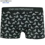  коробка нет Emporio Armani боксеры EMPORIO ARMANI мужской бренд Eagle Logo хлопок чёрный 0808BE бесплатная доставка 