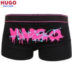  коробка нет HUGO боксеры Hugo Boss мужской бренд краска Logo принт хлопок стрейч чёрный 1203BE бесплатная доставка 