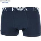  коробка нет Emporio Armani боксеры EMPORIO ARMANI мужской бренд талия EA Logo хлопок стрейч темно-синий 2108BE бесплатная доставка 