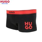  коробка нет HUGO боксеры Hugo Boss мужской бренд EXCITE Logo принт хлопок стрейч чёрный 1203BE бесплатная доставка 