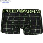  коробка нет Emporio Armani боксеры EMPORIO ARMANI мужской бренд ALL OVER PRINTED микро стрейч чёрный 031024 бесплатная доставка 