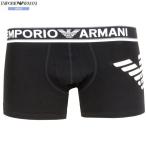  коробка нет Emporio Armani боксеры EMPORIO ARMANI мужской бренд Eagle Logo хлопок стрейч чёрный 2108BE бесплатная доставка 