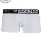  коробка нет Emporio Armani боксеры EMPORIO ARMANI мужской бренд талия Logo хлопок стрейч белый 2108BE бесплатная доставка 