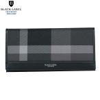 ブラックレーベル クレストブリッジ 長財布 BLACK LABEL CRESTBRIDGE 17%OFF メンズ ブランド 日本製 トーナルクレストブリッジチェック 黒 2504BE