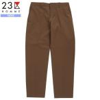 SALE70%OFF 23 район HOMME полоса укороченные брюки чай 21/7/4 210721 бесплатная доставка 