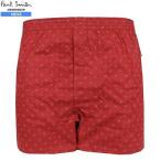 Yahoo! Yahoo!ショッピング(ヤフー ショッピング)新古品 Paul Smith ポールスミス ハート プリント トランクスパンツ TRUNKS  赤 22/5/3 190522 送料無料