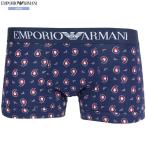  коробка нет Emporio Armani боксеры EMPORIO ARMANI мужской бренд CLASSIC PATTERN MIX хлопок стрейч синий фиолетовый 260924 бесплатная доставка 