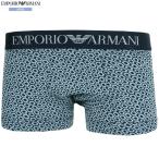  коробка нет Emporio Armani боксеры EMPORIO ARMANI мужской бренд CLASSIC PATTERN MIX хлопок стрейч темно-синий 260924 бесплатная доставка 