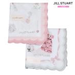  новый старый товар Jill Stuart носовой платок 2 шт. комплект JILLSTUART женский упаковка бесплатный сделано в Японии платье / cosme принт хлопок серый × розовый 260424