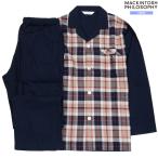 ショッピングマッキントッシュ マッキントッシュ パジャマ MACKINTOSH PHILOSOPHY 32%OFF メンズ ラッピング無料 ネル生地 ハウスチェック 前開き 紳士 長袖 長ズボン ベージュ 300524