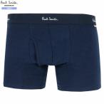 外箱ダメージ有 ポールスミス ボクサーパンツ Paul Smith メンズ ブランド コットン ストレッチ レギュラー REGULAR BOXER 紺 3110BE 送料無料