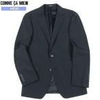 SALE89%OFF COMME CA MEN コムサメン ポリスト シャドーストライプ 2Bテーラードジャケット 黒 18/11/2 081118 送料無料  20.03sage