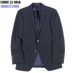 SALE89%OFF COMME CA MEN コムサメン ポリスト シャドーストライプ 2Bテーラードジャケット 紺 18/11/2 081118 送料無料  20.03sage